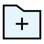 Folder Plus SVG Icon